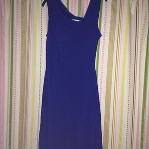 Dark blue dress